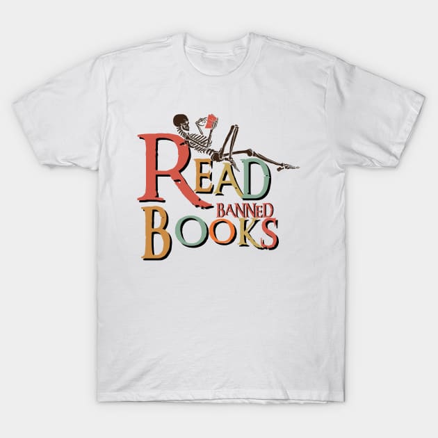 Read Banned Books T-Shirt by Xtian Dela ✅